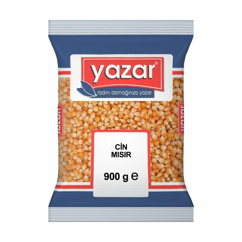 Yazar Patlatmalık Cin Mısır 900 Gr. x 12 Paket