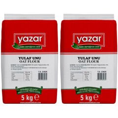 Yazar Yulaf Unu 5 Kg x 2 Paket