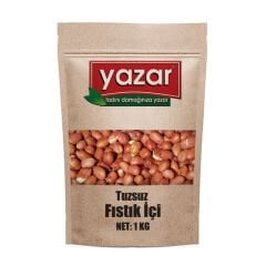 Yazar Kuruyemiş Çiğ Fıstık İçi Sade 1 Kg