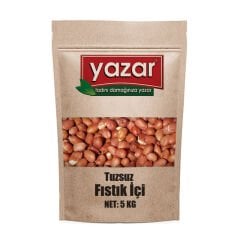 Yazar Kuruyemiş Çiğ Fıstık İçi Sade 5 Kg