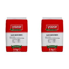 Yazar Sarı Mercimek 5 Kg x 2 Paket