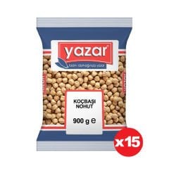 Yazar Koçbaşı Nohut 900 Gr. x 15 Adet