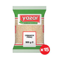 Yazar Osmancık Pirinç 900 Gr x 15 Paket