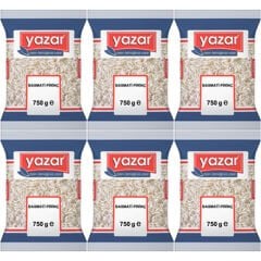 Yazar Basmati Pirinç 750 Gr x 6 Paket