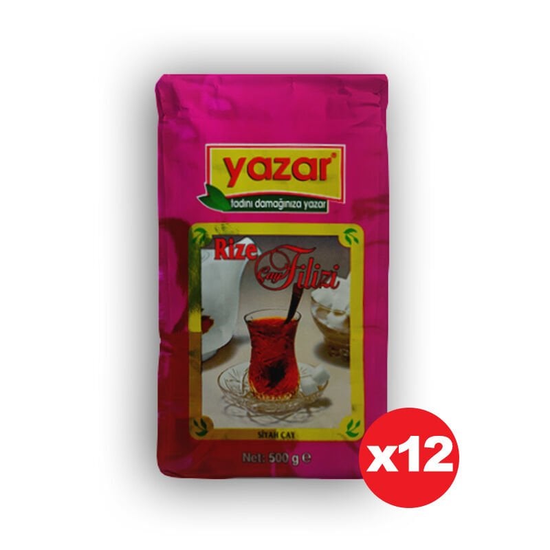 Yazar Filiz Çay 500 Gr x 12 Paket