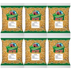 Orti Patlatmalık Cin Mısır 1 Kg x 6 Paket