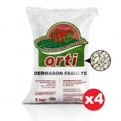 Orti Dermason Fasulye 5 Kg x 4 Paket