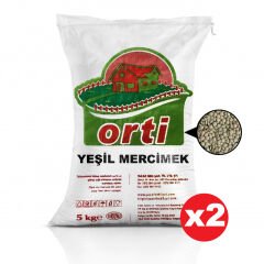 Orti Yeşil Mercimek 5 Kg x 6 Paket
