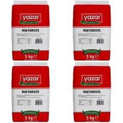 Yazar Maş Fasulye 5 Kg x 4 Paket