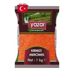 Yazar Yerli Kırmızı Mercimek 1 Kg
