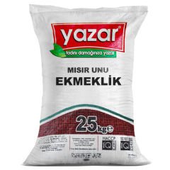 Yazar Karadeniz Ekmeklik Mısır Unu 25 Kg (Glutensiz)