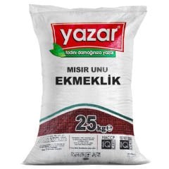 Yazar Karadeniz Ekmeklik Mısır Unu 25 Kg (Glutensiz)