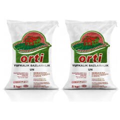 Orti Yufkalık - Bazlamalık Un 5 Kg x 2 Paket