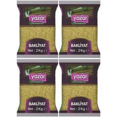 Yazar Yeşil Mercimek 2 Kg x 4 Paket