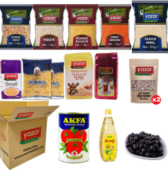 Yazar Ramazan Paketi 13 Parça 13,5 Kg