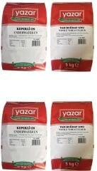 Yazar Taş Değirmende Öğütülmüş 5Kg Tam Buğday+Kepekli Un x2= 20Kg Toplam