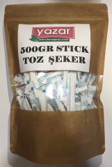 Yazar Stick Şeker 500 Gr x 3 Paket