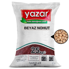 Yazar Beyaz Nohut 25 Kg (12ml)