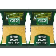 Yazar Köftelik Bulgur 1 Kg x 2 Paket