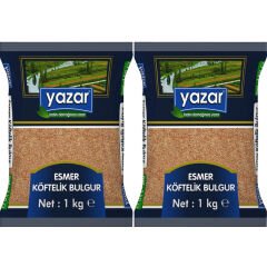Yazar Esmer Köftelik Bulgur 1 Kg x 2 Paket