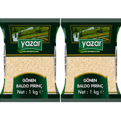Yazar Gönen Baldo Pirinç 1 Kg x 2 Paket