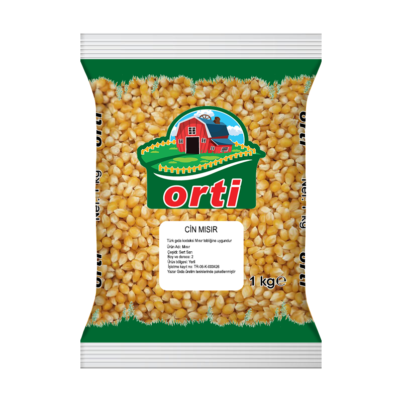 Orti Patlatmalık Cin Mısır 1 Kg
