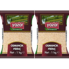 Yazar Osmancık Pirinç 1 Kg x 2 Paket