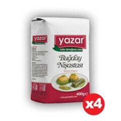 Yazar Buğday Nişastası 400 Gr x 4 Paket