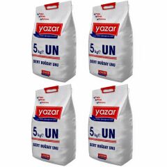 Yazar Baklavalık Böreklik Pastalık Çok Amaçlı Un 5 Kg X 4 Paket