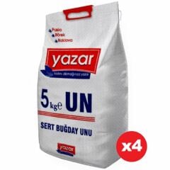 Yazar Baklavalık Böreklik Pastalık Çok Amaçlı Un 5 Kg x 4 Paket