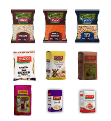 YAZAR Ramazan Paketi Kumanya Yardım Kolisi Erzak Paketi 10 Parça Ürün