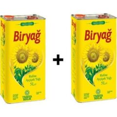 Biryağ Ayçiçek Yağ 5 L x 2 Teneke