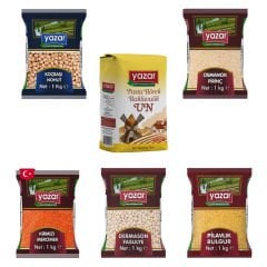 Yazar 1000gr x 6Adet Karma Kuru Gıda Kolisi 6kg